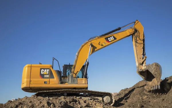 Excavadora sobre orugas